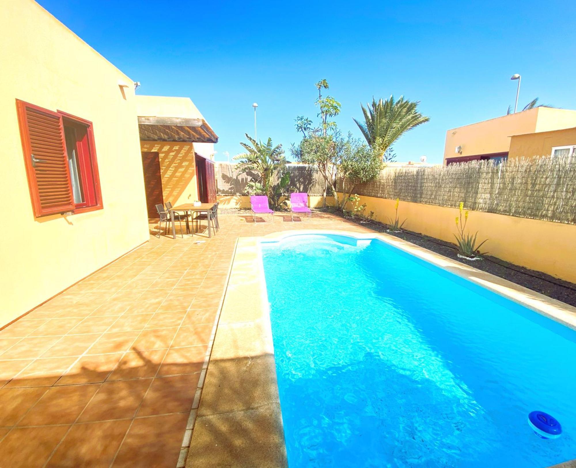 Villa Marlau Con Piscina Privada La Oliva Exterior photo